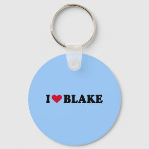 I LOVE BLAKE KEYCHAIN