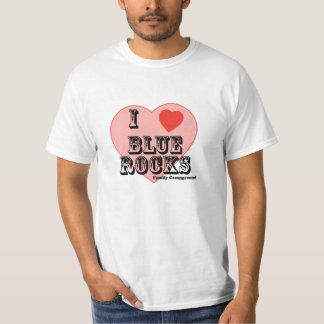 I Love Blue Rocks T-Shirt