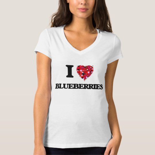 I Love Blueberries T-Shirt