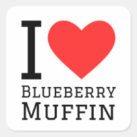 I love blueberry muffin