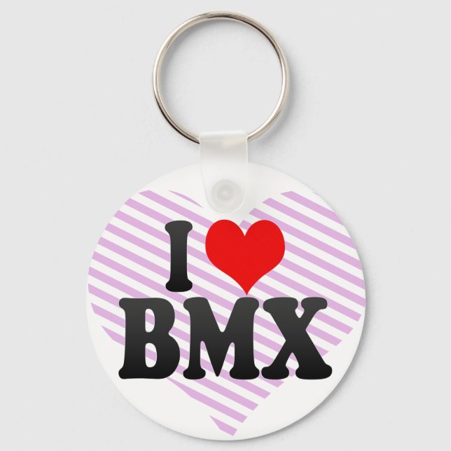 I love BMX Keychain (Front)