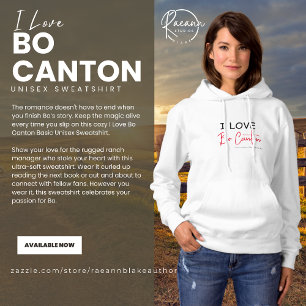 I Love Bo Canton Hoodie