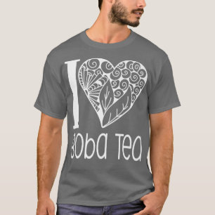 I Love Boba Tea for Bubble Tea Lovers Premium T-Shirt