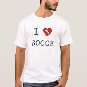 I Love Bocce T-Shirt