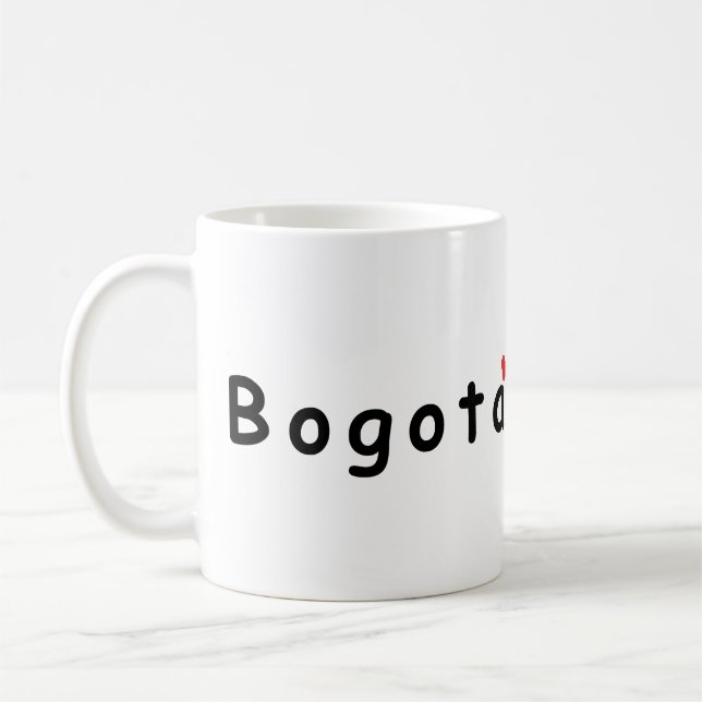 I love Bogota Coffee Mug (Left)