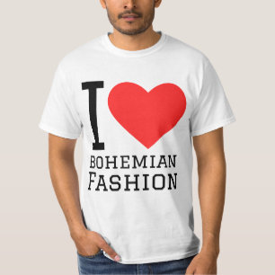 I love bohemian fashion T-Shirt