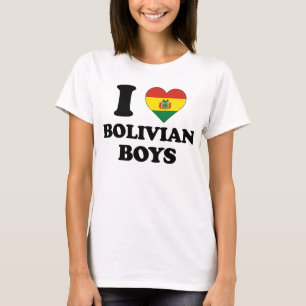 I love Bolivian Boys T-Shirt