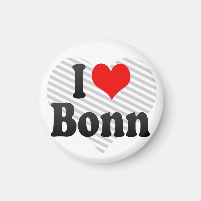I Love Bonn, Germany Magnet (Front)