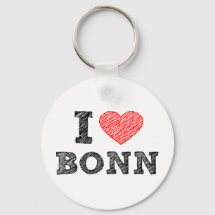 I love Bonn Keychain