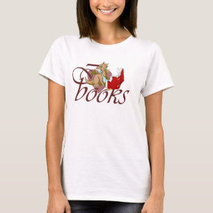 I Love Books Dragon T-Shirt 5