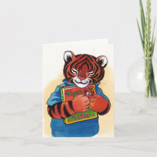 I love books thank you card