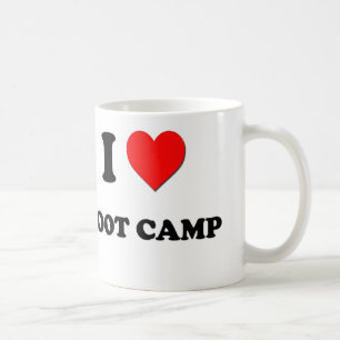 I Love Boot Camp Coffee Mug