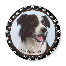 I love Border Collies Magnet