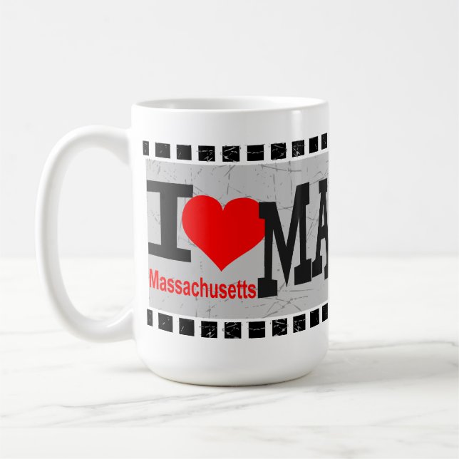 I love Boston - Mugs (Left)