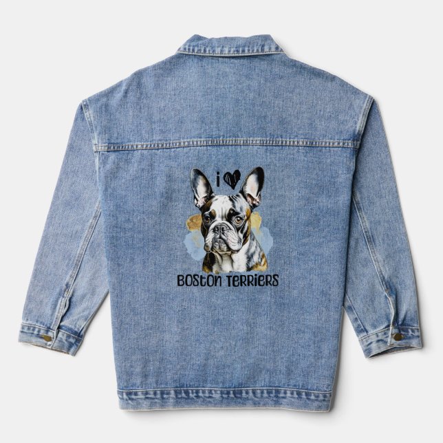 I Love Boston Terriers (Verso)
