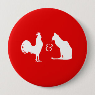 I LOVE BOTH 4 INCH ROUND BUTTON