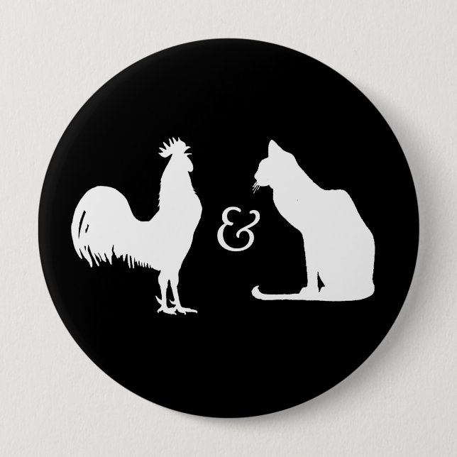 I love both - 4 inch round button (Front)