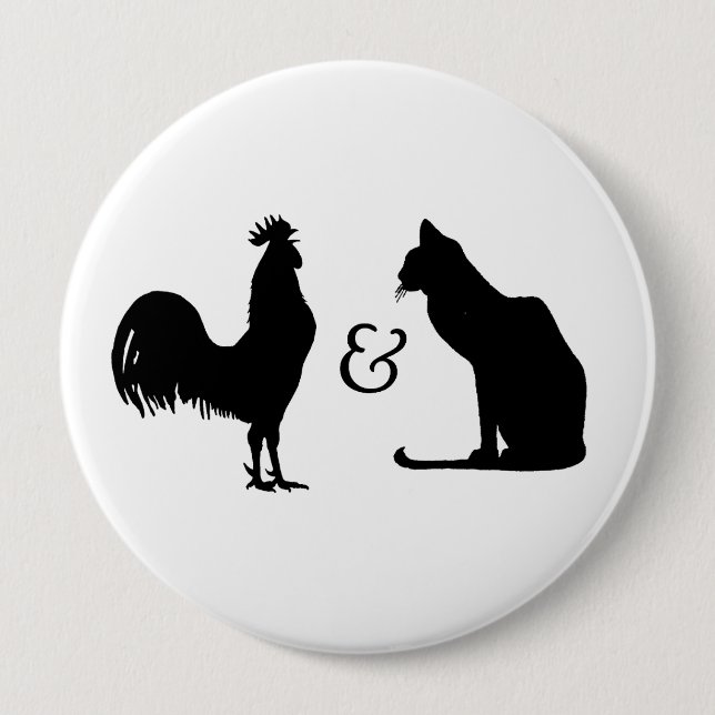 I love both 4 inch round button (Front)