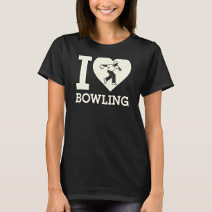 I Love Bowling I Heart Bowling Alley Party 2 T-Shirt