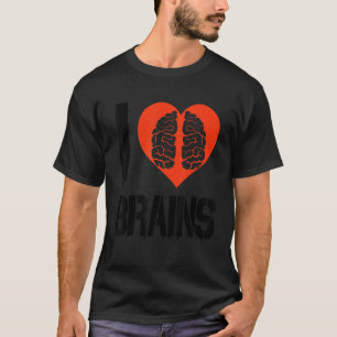 I Love Brains   Neurologist Neuroscience Student T-Shirt