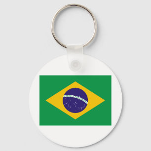 I Love Brazil Keychain