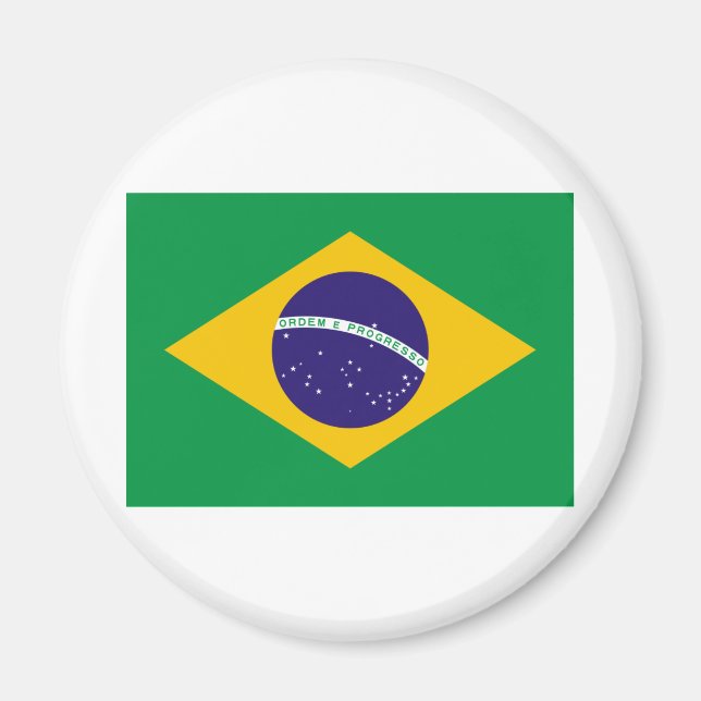 I Love Brazil Magnet (Front)