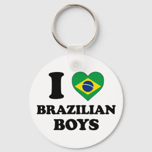 I love Brazilian boys Keychain