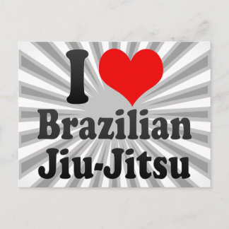 I love Brazilian Jiu-Jitsu Postcard
