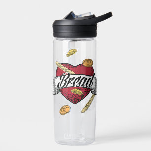 I Love Bread Water Bottle