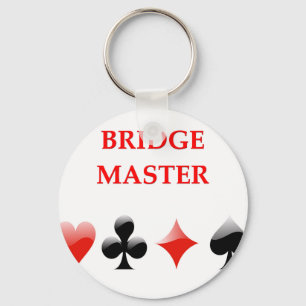 i love bridge keychain