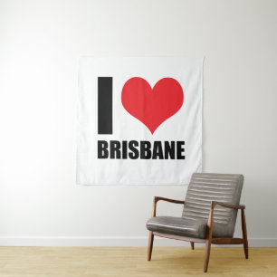 I love Brisbane Tapestry