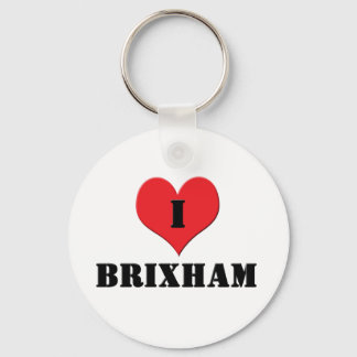 I Love Brixham Keychain