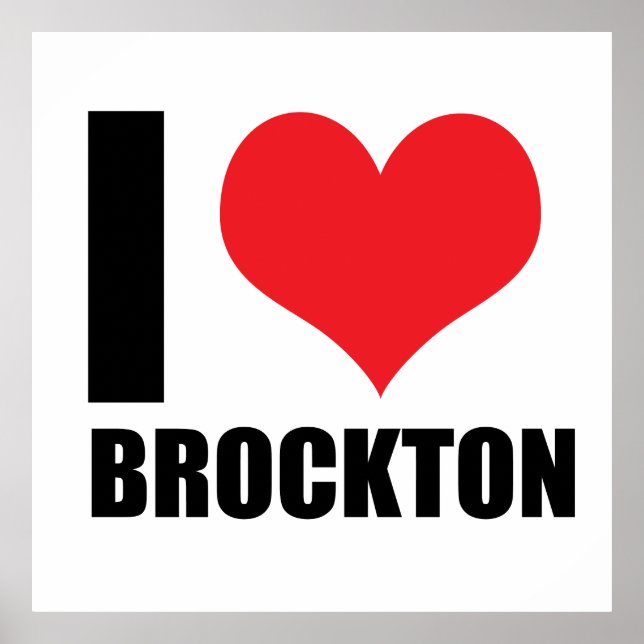 I love Brockton  Poster (Front)