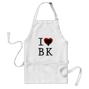 I Love Brooklyn BK NYC Standard Apron