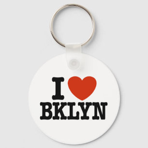 I Love Brooklyn Keychain
