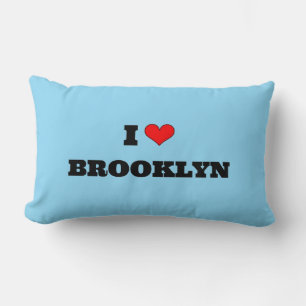 I Love Brooklyn Lumbar Pillow
