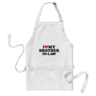 I love brother-in-law for sister-in-law standard apron