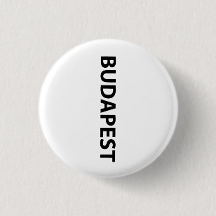 I love Budapest 1 Inch Round Button