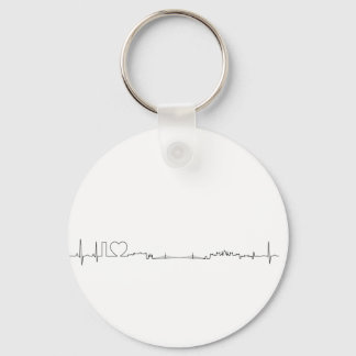 I love Budapest (ecg style) souvenir Keychain