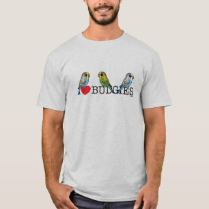 I Love Budgies T-Shirt