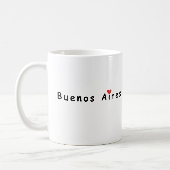 I love Buenos Aires Coffee Mug (Left)