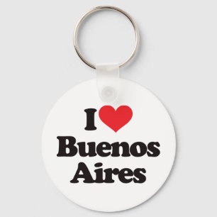 I Love Buenos Aires Keychain
