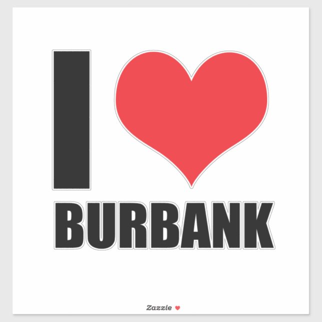 I love Burbank (Sheet)