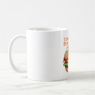 I Love Burger Coffee Mug