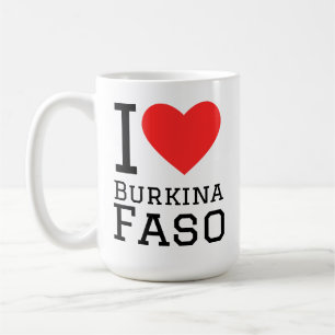 I love Burkina Faso  Coffee Mug