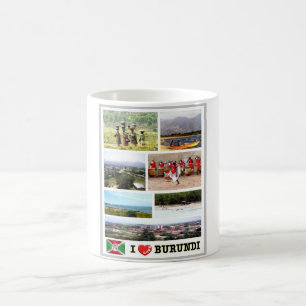 I Love Burundi - Coffee Mug