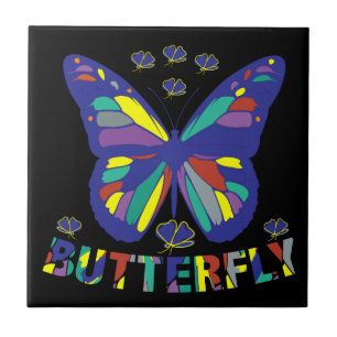 i-love-butterfly-typography-quotes-vintage tile