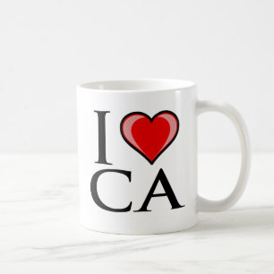 I Love CA - California Coffee Mug