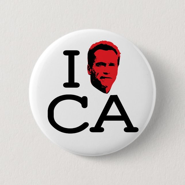 I Love CA - Gov - Button (Front)