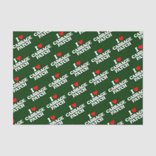 I LOVE CABBAGE PATCH TISSUE PAPER